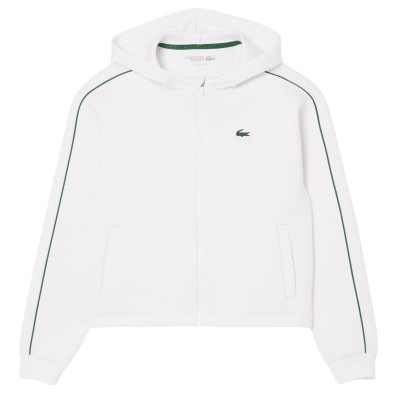 Jaqueta Lacoste Ultra Dry White para Mulheres