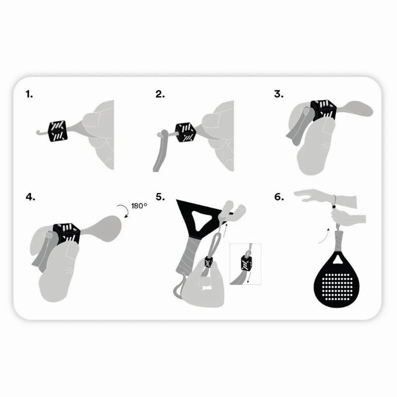 Cierre de Cordon Constrictor Blanco 3 Unidades