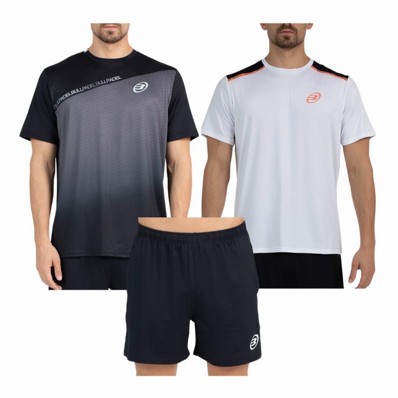 Conjunto Bullpadel Summit Adventure Preto x3