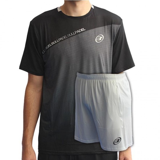 Conjunto Bullpadel Summit Performance Negro Blanco