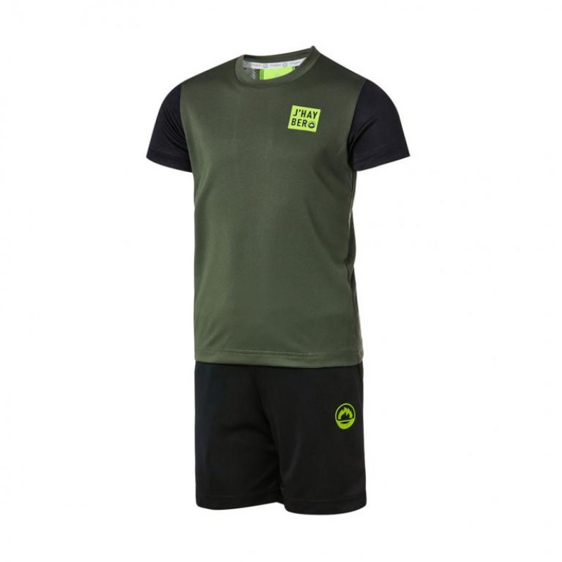 Conjunto JHayber Lembre-se Kaki Junior