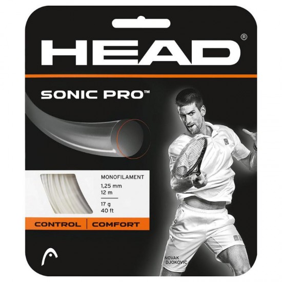 12m Head Sonic Pro 1.25mm String White