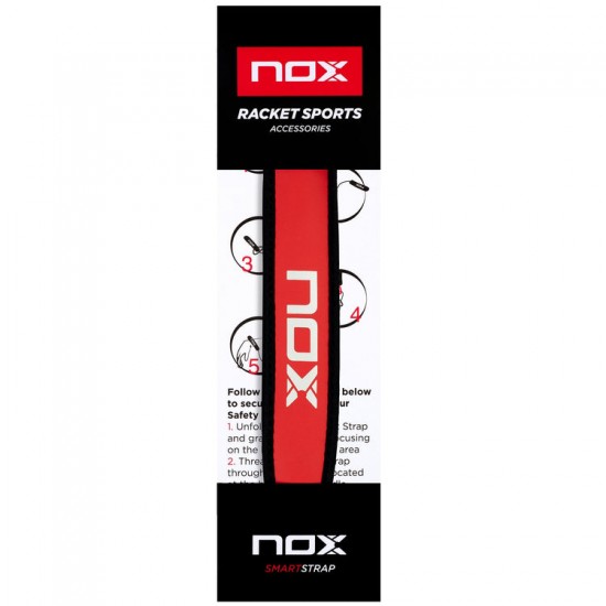 Cordon Nox SmartStrap Luxe Rojo