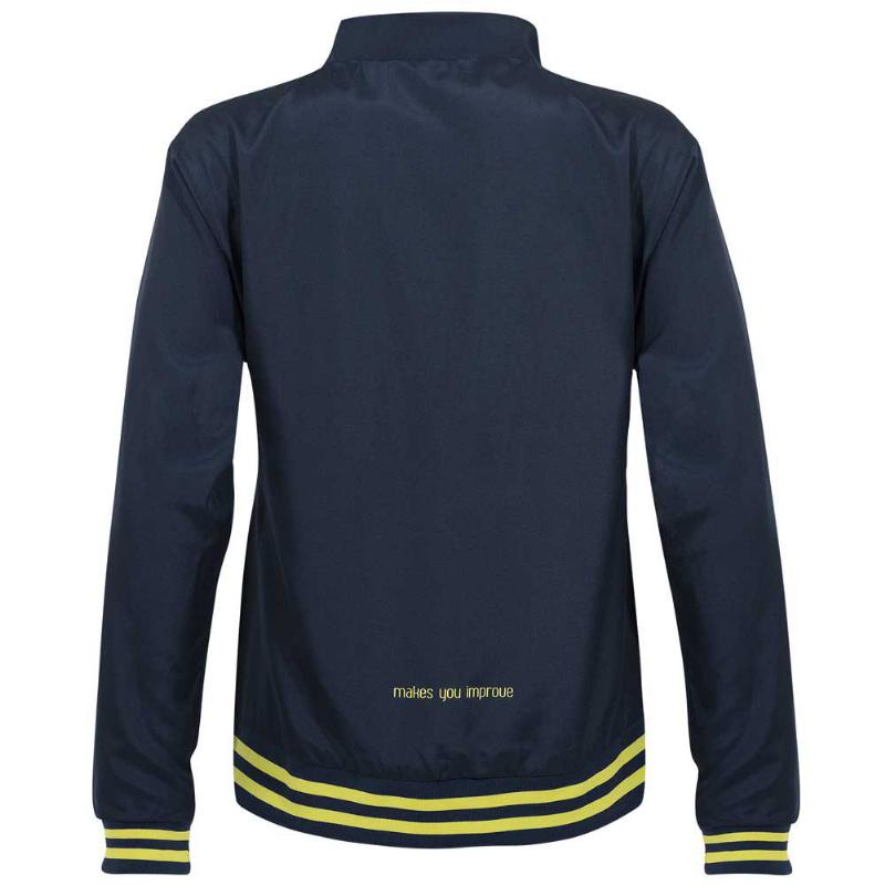 Blus?o Corta-vento Feminino Nox Pro Lime Blue