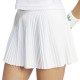 Falda Adidas Originals Pro London Blanco Plissado
