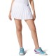 Falda Asics Match Pleats Blanco Brillante