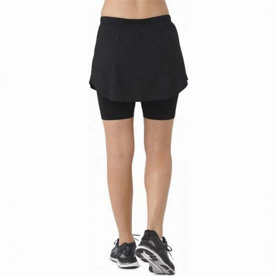 Asics Performance Black Gray Skirt