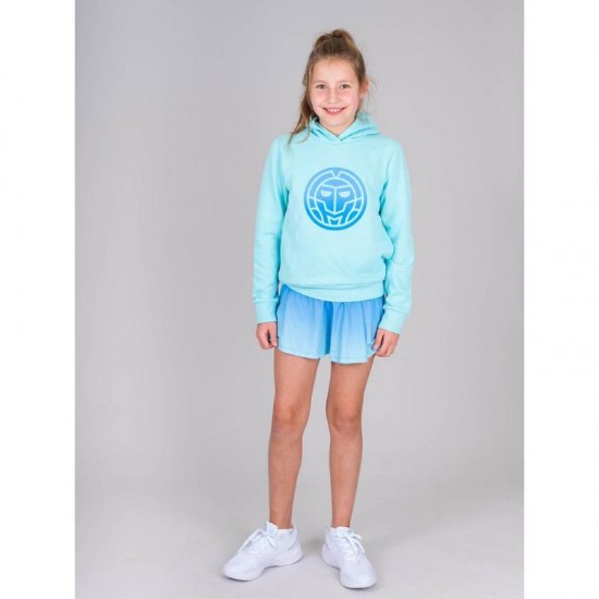 Falda Bidi Badu Colortwist Stampato Ondulato Blu Acqua Junior