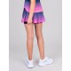 Bidi Badu Colortwist Printed Wavy Pink Dark Blue Junior Skirt