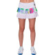 Falda Bidi Badu Kaleido Pleated Blanco Mix