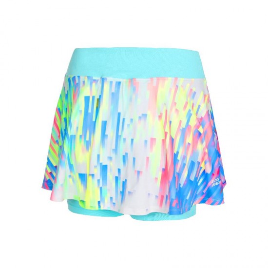 Falda Bidi Badu Melbourne Impresso Wavy Aqua Mix Junior