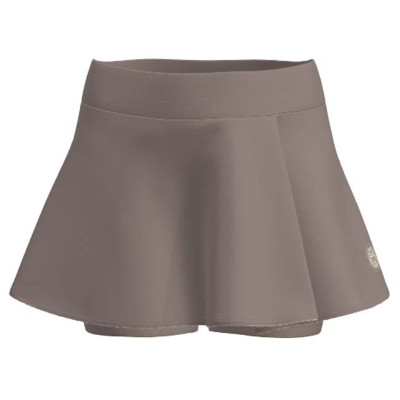 Falda Bidi Badu Espectro Ondulado Marron