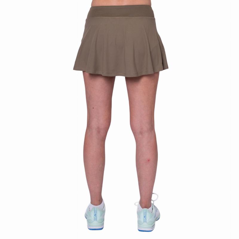 Falda Bidi Badu Spectrum Marron ondulato