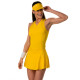 Falda Drop Shot Sol Amarillo