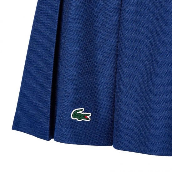 Jupe Lacoste Pique Bleu Marine