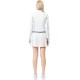 Lacoste Pique White Green Skirt