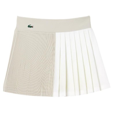 Saia Lacoste Ultra Dry Cinza Branco Amarelo