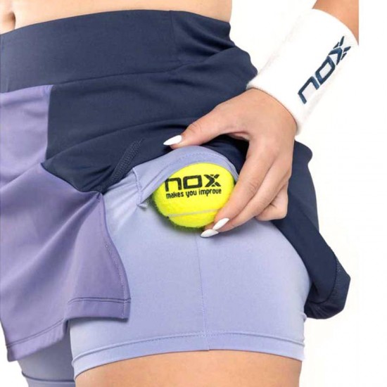 Nox Pro Navy Lavender Skirt