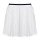 Falda Wilson Team Pleated Blanco