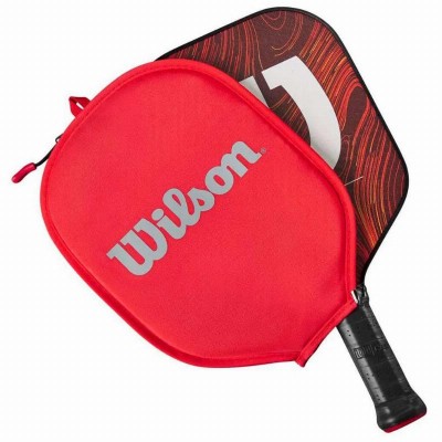 Wilson Red Gray Pickleball Case