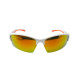Addictive Stepback Glasses White Orange
