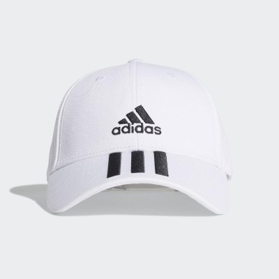 Gorra Adidas BaseBall 3 Strisce Blanco