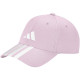 Gorra Adidas Baseball 3 Bandes Rosa Claro