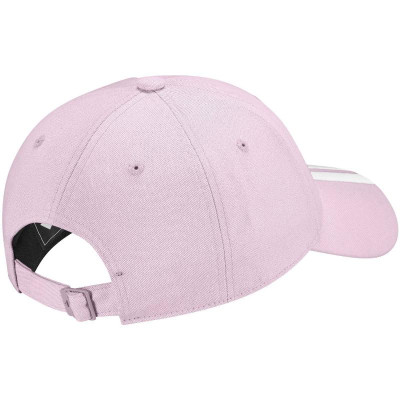 Gorra Adidas Baseball 3 Bandes Rosa Claro