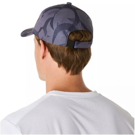 Gorra Asics Grafico Gris Purpura