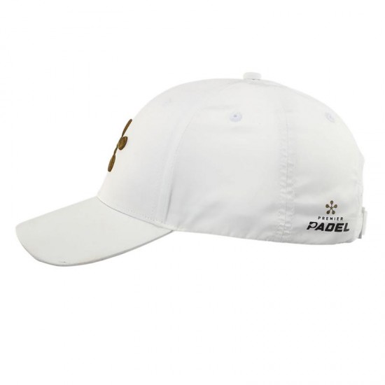 Gorra Bullpadel Premier Padel BPGPMR2504 Blanco