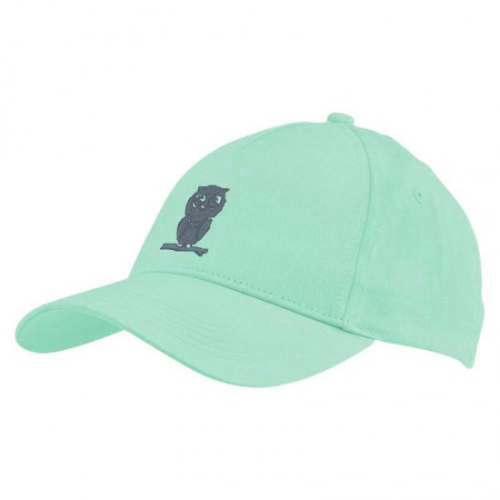 Casquette Hibou Tete Turquoise Bleu Junior