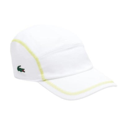 Casquette Lacoste Color Block Blanc