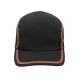 Gorra Lacoste Color Block Negro