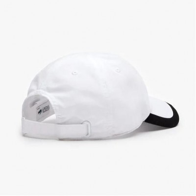 Casquette Lacoste Legere Blanc Bleu Marine