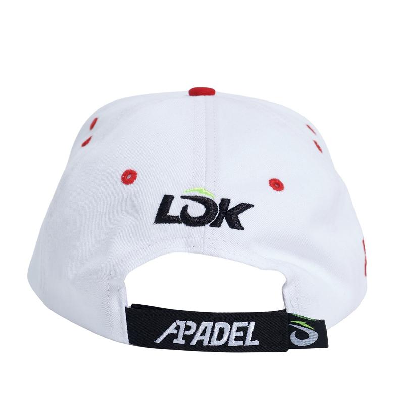 Gorra Lok A1 Padel Beller Blanco