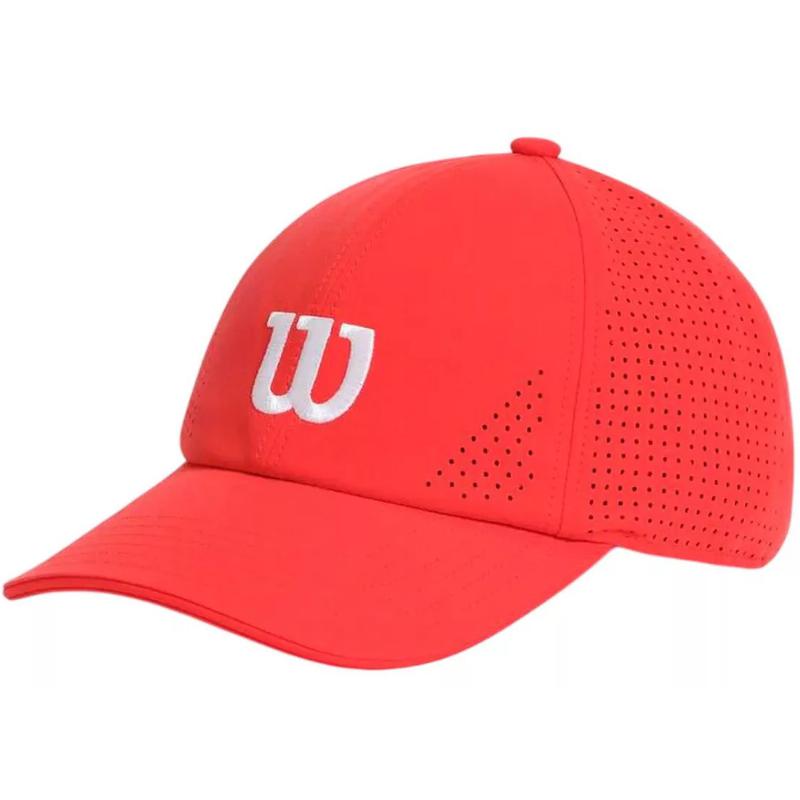 Gorra Wilson Ativo Perfurado Rojo