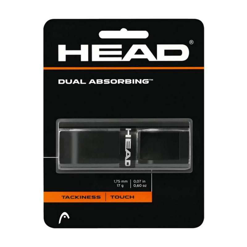 Replacement Grip Head Dual Absorbing Black