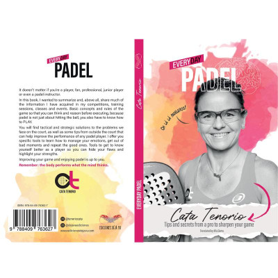 Livro de Degustação Tenorio Daily Padel em Inglês