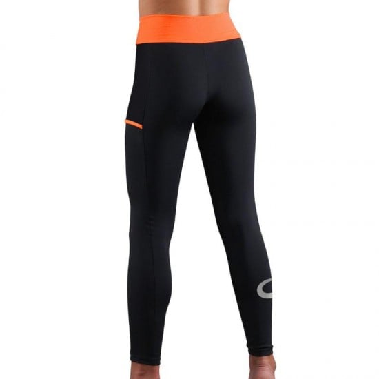 Endless Cross Pocket Noir Orange Junior Leggings