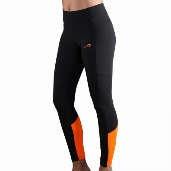 Endless Lift Noir Orange Leggings