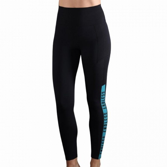 Endless Syncro Leggings Noir petrole