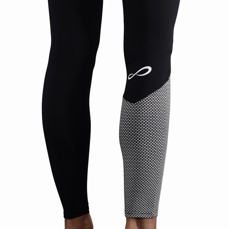 Mallas Endless Vaidade Pocket Negro Blanco