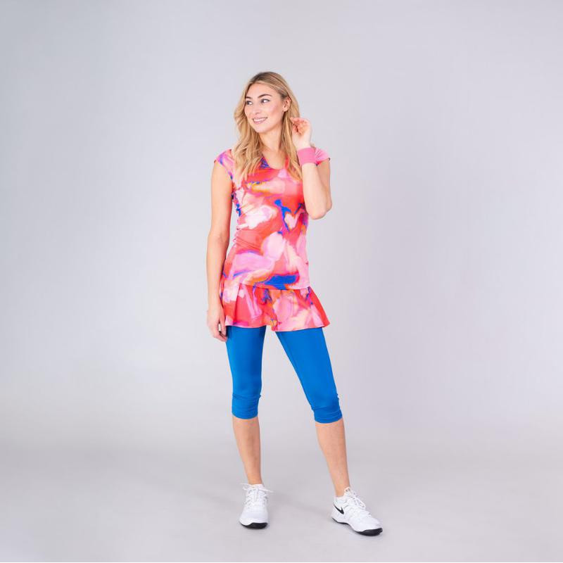 Saia Leggings Bidi Badu Faida Azul Vermelho