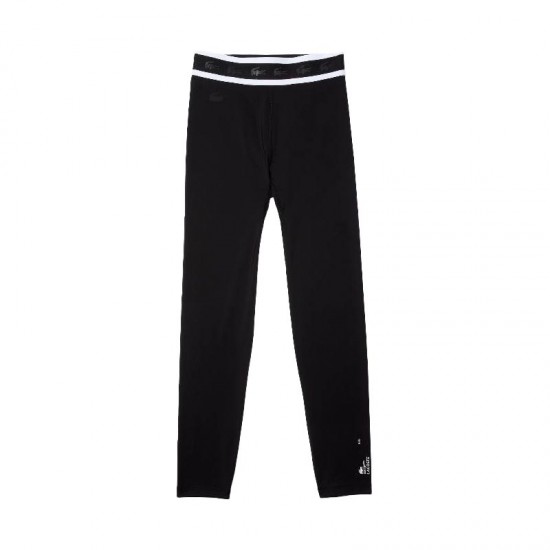 Lacoste Sport Printed Waist 7/8 Black