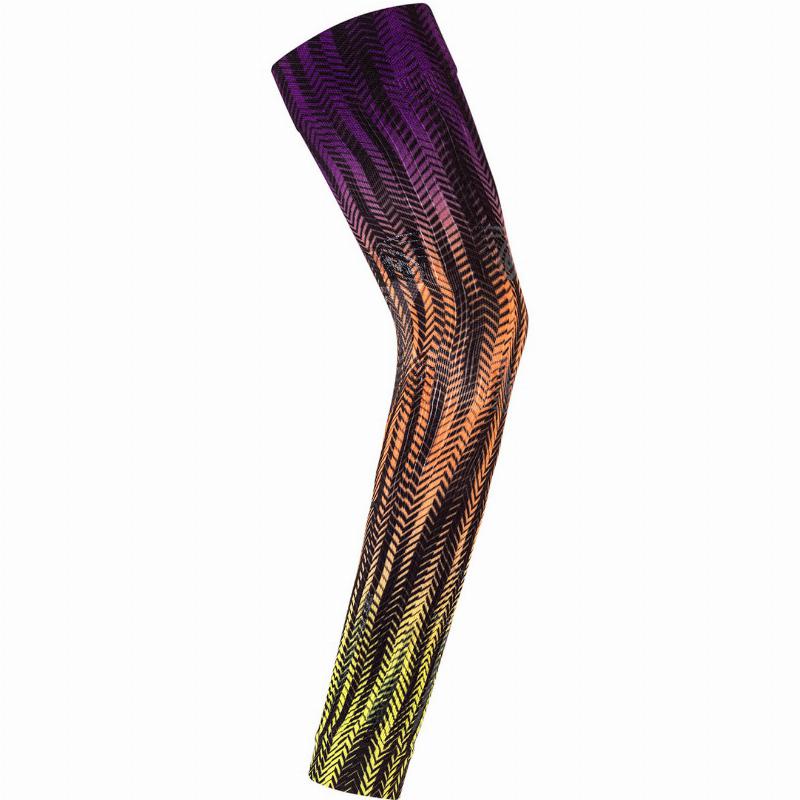 Floky No Strain Fantasy Delhi Black Yellow Arm Warmers 1 Unit