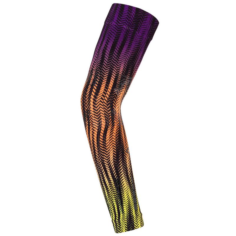 Floky No Strain Fantasy Delhi Black Yellow Arm Warmers 1 Unit