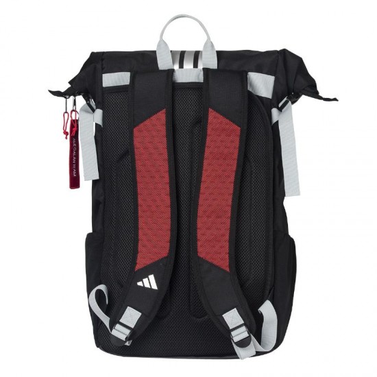 Mochila Adidas Ale Galan Multigame 3.4 Preto Vermelho