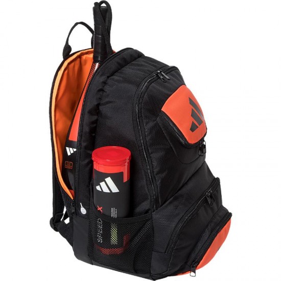 Mochila Adidas Protour 3.2 Preto Laranja