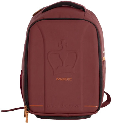 Mochila Black Crown Magic Bordeaux Gold