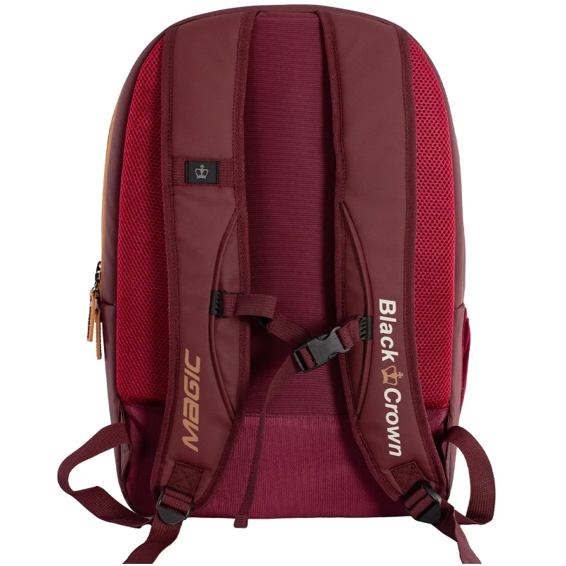Mochila Black Crown Magic Bordeaux Gold